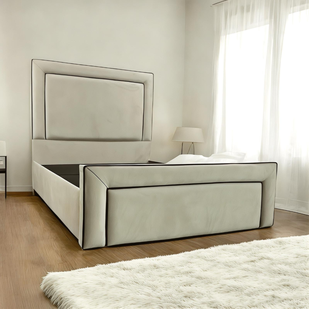 Double Bed Frame With Storage - Chicago Ottoman Bed Frame