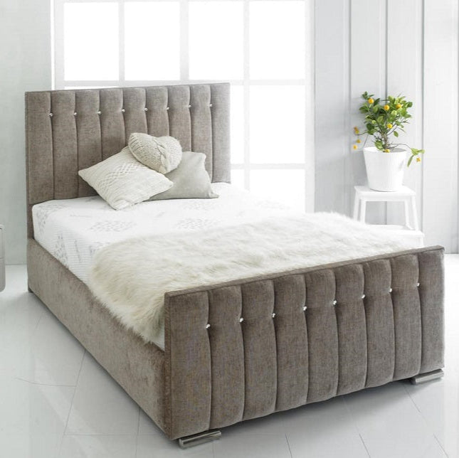 Double Ottoman Bed - Luxurious Charlotte Ottoman Bed Frame