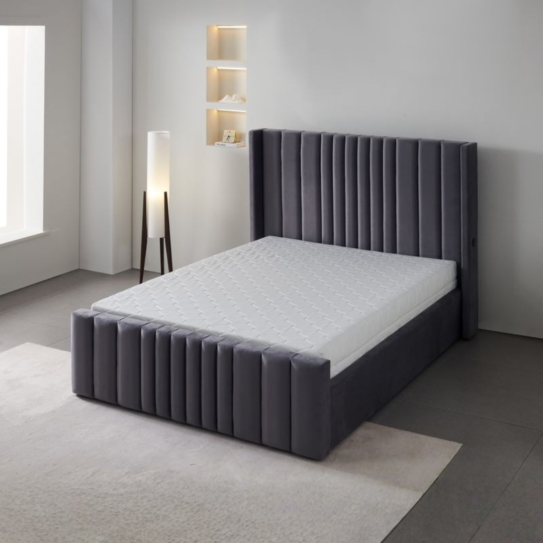 Wingback Ottoman Bed – Luxe Collection