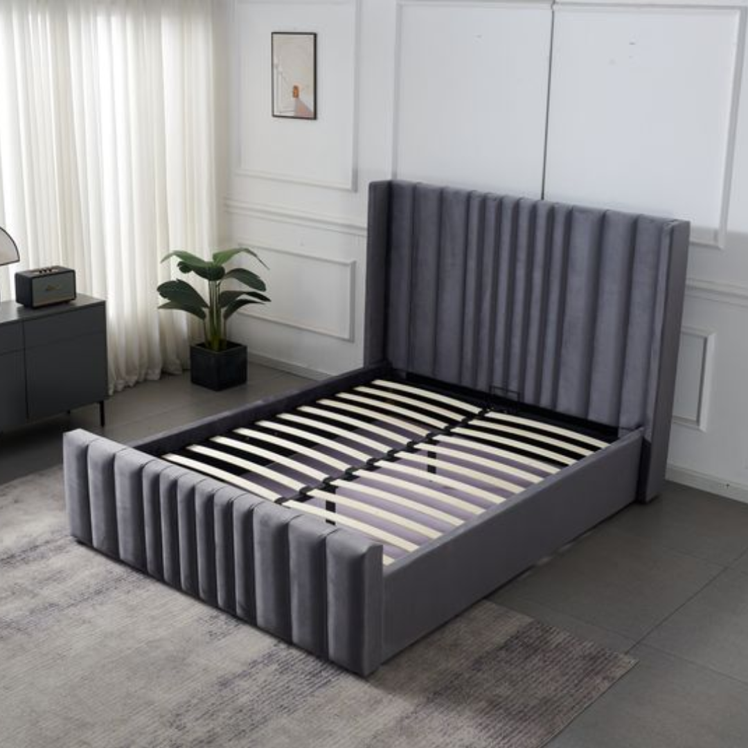 Wingback Ottoman Bed – Luxe Collection