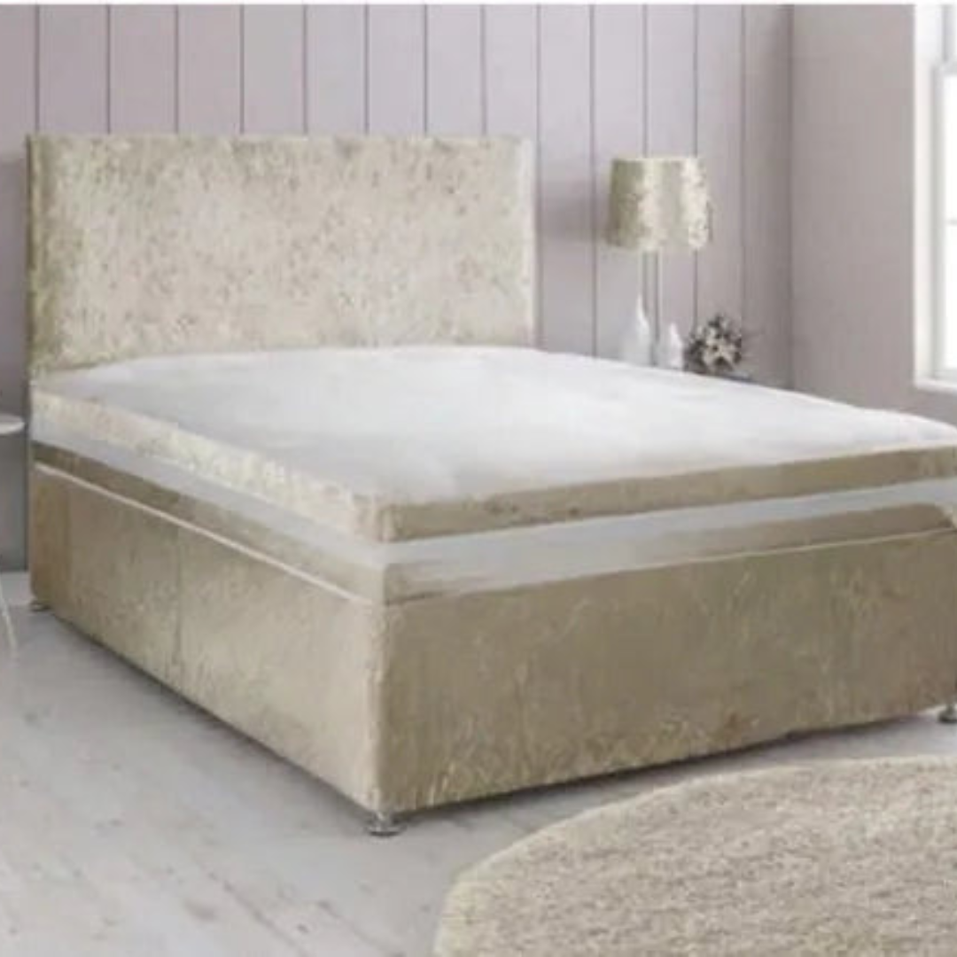 Double Divan Bed And Mattress 7