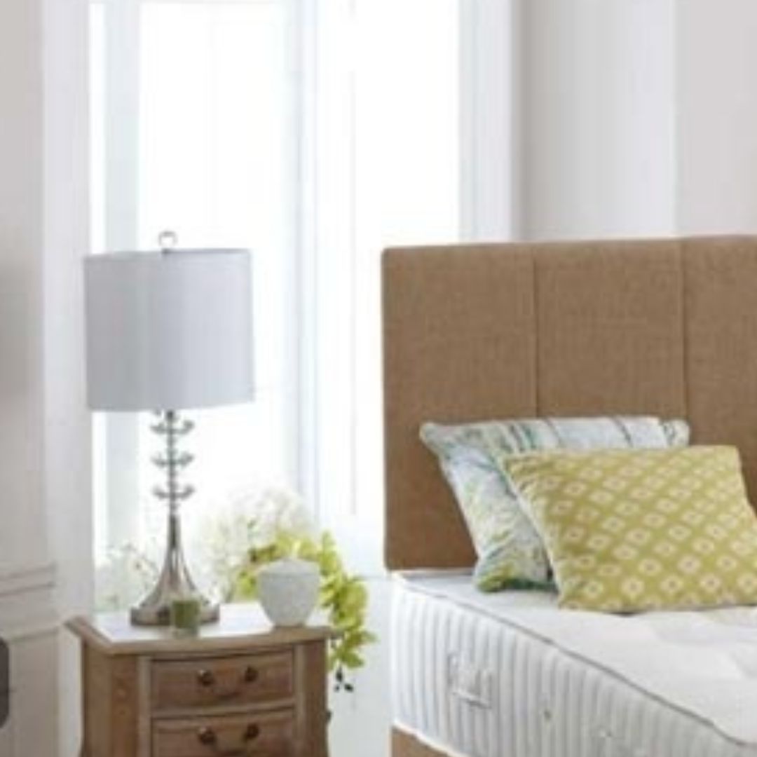 Single Divan Bed - Suede Divan Bed 2