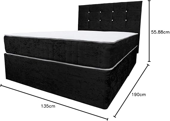 Single Divan Bed With Mattress - Cuba divan bed 3
