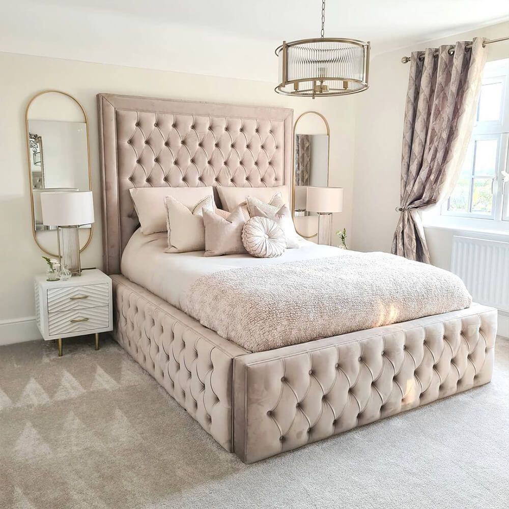 Paris Chesterfield Bed Frame - Comfort Quality Furniture