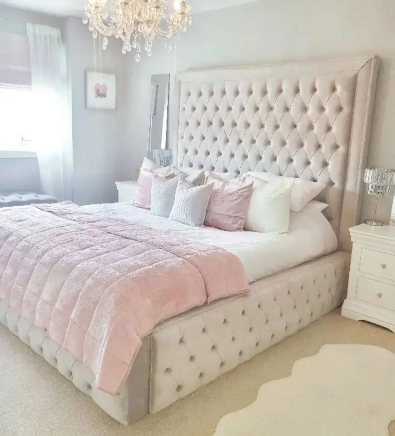 Single Ottoman Bed - Chesterfield bed Velvet Bed frame