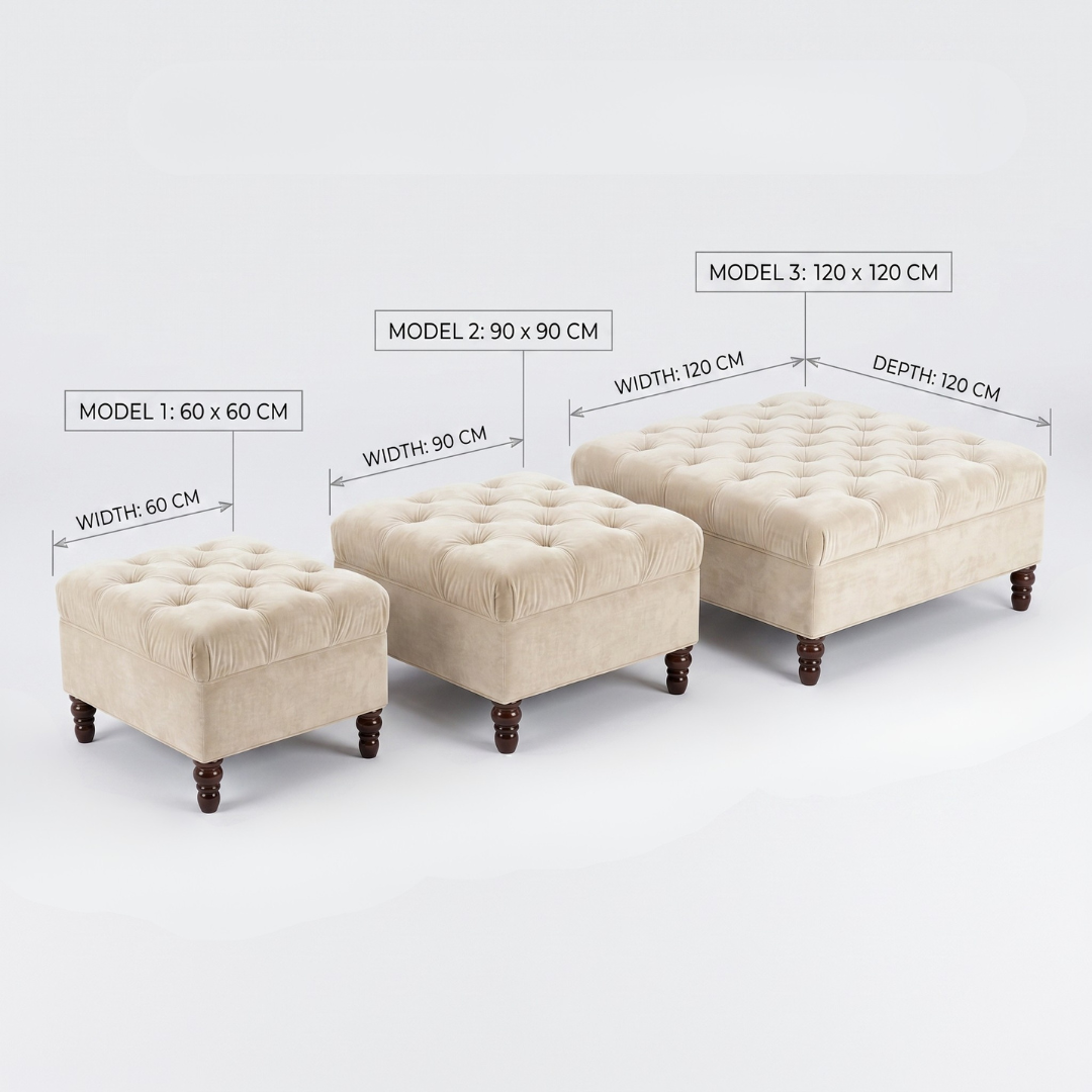 Luxe Comfort Footstool