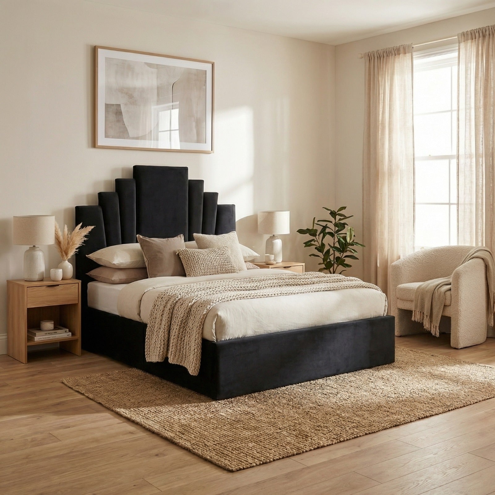 Aurora Luxe Designer Bed